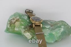 Very Rare Chrono Felsus 1940's Vintage Swiss Men's Military Style Watch