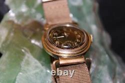 Very Rare Chrono Felsus 1940's Vintage Swiss Men's Military Style Watch