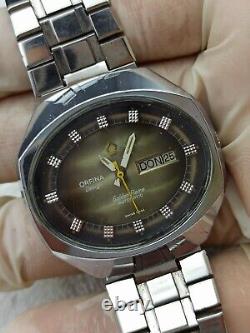 Very Rare Classic Watch ORFINA DESIGN GOLDEN FRAME Vintage Automatic Swiss Made