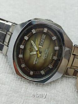 Very Rare Classic Watch ORFINA DESIGN GOLDEN FRAME Vintage Automatic Swiss Made