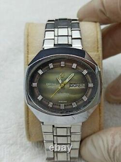 Very Rare Classic Watch ORFINA DESIGN GOLDEN FRAME Vintage Automatic Swiss Made