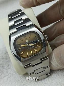 Very Rare Classic Watch TRESSA LASER BEAM Vintage Automatic Swiss 1970s Made