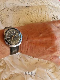 Very Rare Men/s Vintage Oris Star Divers Watch. Swiss Made. 100m Fully Serviced