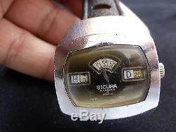Very Rare SWISS MADE Vintage Sicura Automatic 17Jewels, Date