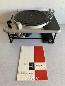 Very Rare Vintage Emt 930 Ex-swiss Broadcast Special Model Used