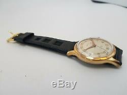 Very Rare Vintage Herren Armband Uhr Elema Handaufzug Swiss Made kal. Selten