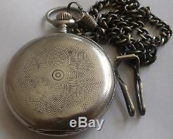 Very Rare-omega-silver O, 900-swiss Pocket Watch Men, S