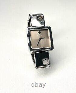 Very rare Vintage Swiss Zodiac square stainless steel watch