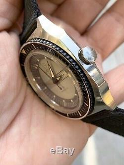 Very rare Vintage diver Lanco automatic swiss-oversize-stunning dial colors