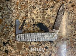 Victorinox Alox Pioneer Old Cross Swiss Army knife rare vintage