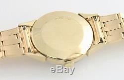 Vintage 14K Longines Watch Gold 29mm Seconds Silver Dial Swiss RARE AS-IS Read