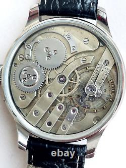 Vintage 1890`s New Cased rare HANDICRAFT FACE Unique Swiss Men`s Watch