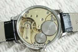 Vintage 1916` Wide Face Original Swiss movement rare UNIQUE New Cased Wristwatch