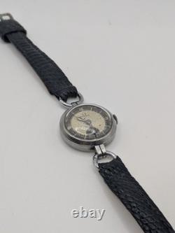 Vintage 1930s OMEGA Women's Watch Sector Mechanical Dial 15 Jewels Swiss