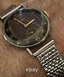 Vintage 1930s Swiss Eterna Bullseye Watch & Period Bracelet Beautiful & Rare