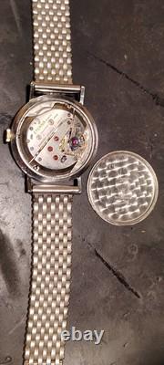 Vintage 1930s Swiss Eterna Bullseye Watch & Period Bracelet Beautiful & Rare