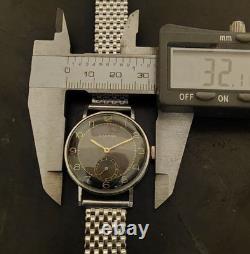 Vintage 1930s Swiss Eterna Bullseye Watch & Period Bracelet Beautiful & Rare