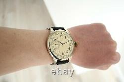 Vintage 1931` rare LUXURY Unique Men`s Swiss movement Marriage Wristwatch