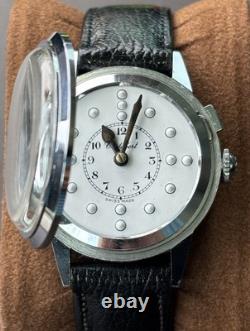 Vintage 1960's Cortebert Braille Grand Prix Swiss Watch (Very Rare) (Works)