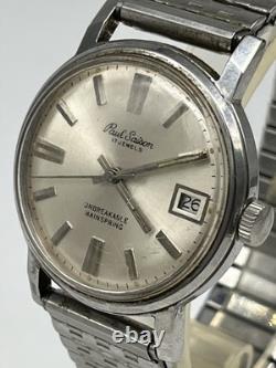 Vintage 1960's Paul Saison Swiss Made Manual Wind Men's Watch RARE