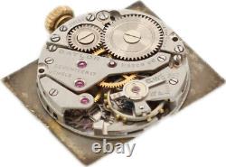 Vintage 21mm Baylor Flip Top 17J Men's Mechanical Wristwatch Swiss 10k RGP Rare