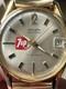 Vintage 7Up The Uncola Rare Vintage Gruen Precision Plaque G10 Swiss Men's WoW