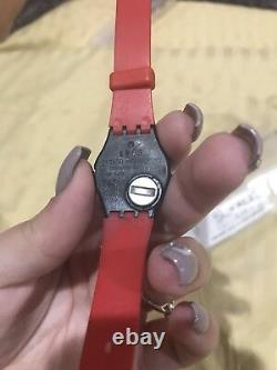 Vintage 84 Swiss Swatch Watch Chrono-Tech LB104 Rare Retro Collectible Watch VTG