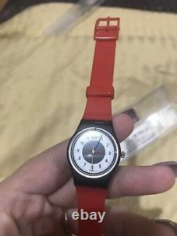 Vintage 84 Swiss Swatch Watch Chrono-Tech LB104 Rare Retro Collectible Watch VTG