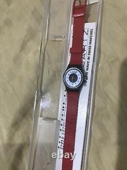 Vintage 84 Swiss Swatch Watch Chrono-Tech LB104 Rare Retro Collectible Watch VTG
