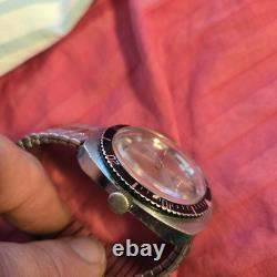 Vintage And Rare Swiss Westclox Diver Automatic Watch 60's Working