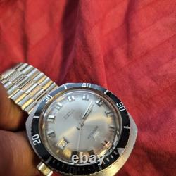 Vintage And Rare Swiss Westclox Diver Automatic Watch 60's Working