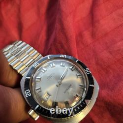 Vintage And Rare Swiss Westclox Diver Automatic Watch 60's Working