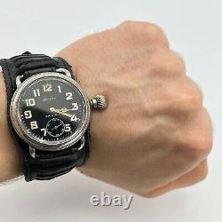 Vintage Antique Swiss Watch ZENITH SPECIAL Pilot Aviator 1930s Collectible Rare