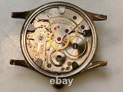 Vintage BRITIX Military Men's Watch. 17 Jewels SWISS RARE