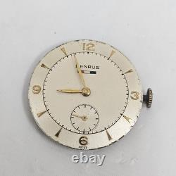 Vintage Benrus Men's Fancy Lugs Mechanical Wrist Watch Cal BB4 Swiss Rare