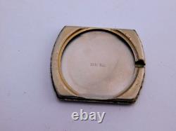 Vintage Bulova Conselor M 17j Swiss 18k Gp Mens Wristwatch Serviced Rare C1970