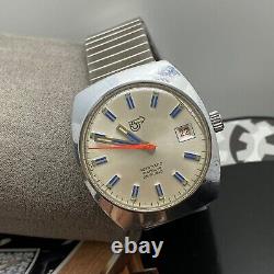 Vintage CAMIF Swiss Automatic Watch Diver Men's Rare 70's