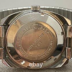 Vintage CAMIF Swiss Automatic Watch Diver Men's Rare 70's