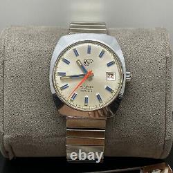 Vintage CAMIF Swiss Automatic Watch Diver Men's Rare 70's