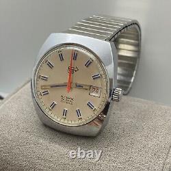 Vintage CAMIF Swiss Automatic Watch Diver Men's Rare 70's