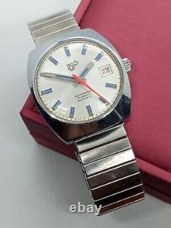 Vintage CAMIF Swiss Automatic Watch Diver Men's Rare 70's