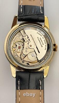 Vintage CHEVRON Power Reserve Watch RotoMatic ADJUSTED Swiss SERVICED RARE