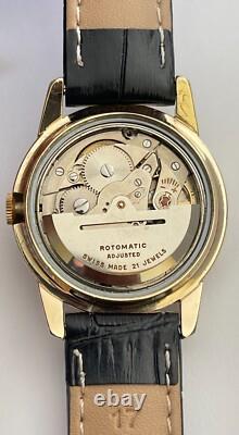 Vintage CHEVRON Power Reserve Watch RotoMatic ADJUSTED Swiss SERVICED RARE