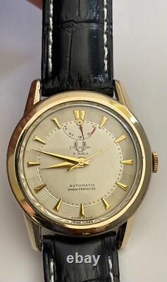 Vintage CHEVRON Power Reserve Watch RotoMatic ADJUSTED Swiss SERVICED RARE