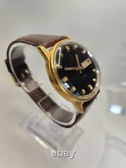 Vintage Candino 25 Rubis Automatic Watch Swiss Made Rare Turkish Day/Date