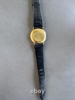 Vintage Catena 505 18K Gold Electroplated Watch TIGER EYE DIAL Swiss Made RARE
