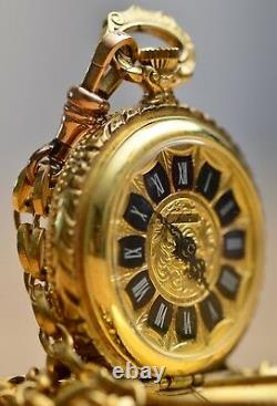 Vintage Chateau Swiss Made Ladies Pocket Watch and super rare
