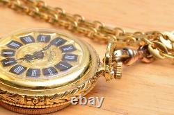 Vintage Chateau Swiss Made Ladies Pocket Watch and super rare