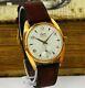 Vintage Collectible Rare Swiss Men's Wristwatch Creation 17JGold Plated Watch