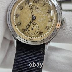 Vintage Croton Resistal Military Wrist Watch Rare Waterproof Swiss Cal F36C2084